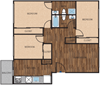 The Mark Three Bedroom, One Bath